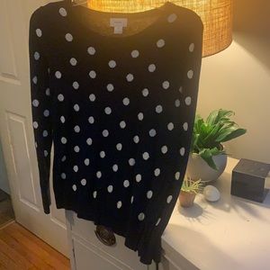 Old Navy polka dot sweater